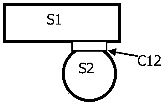 Circulation drying device for water-containing solid material