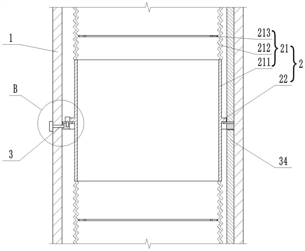 Self-standing steel chimney