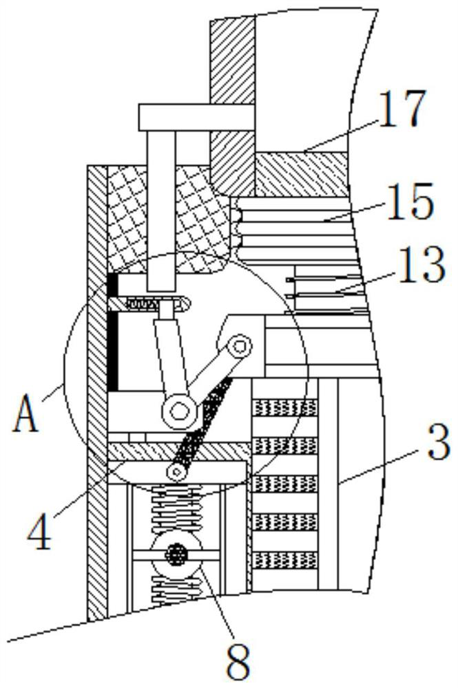 Sand-shooting sealing auxiliary equipment for core sand filling equipment of core making machine