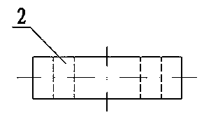 Slide-up fixing device of weak current ground copper bar