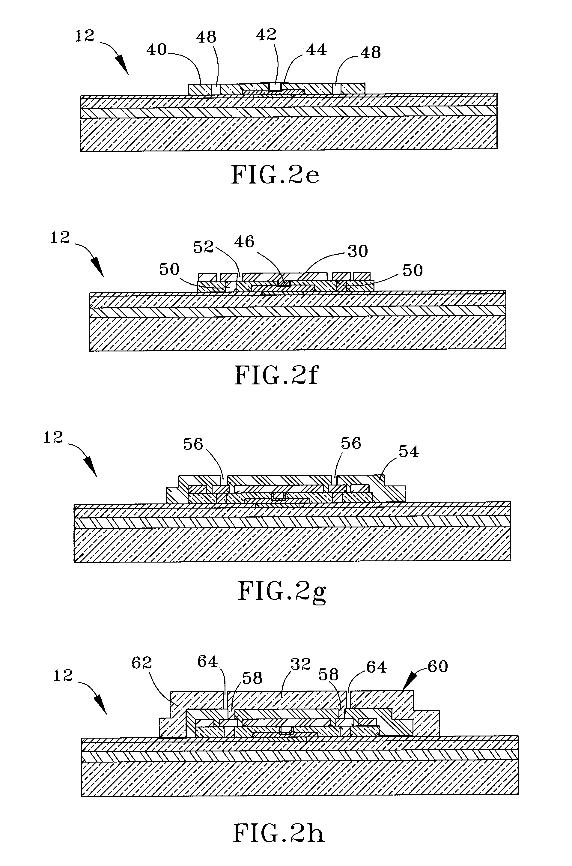 Capacitive pressure sensor and method therefor
