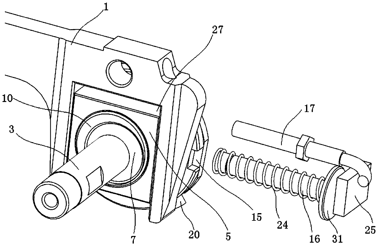 Needle distance adjusting device and operation method thereof