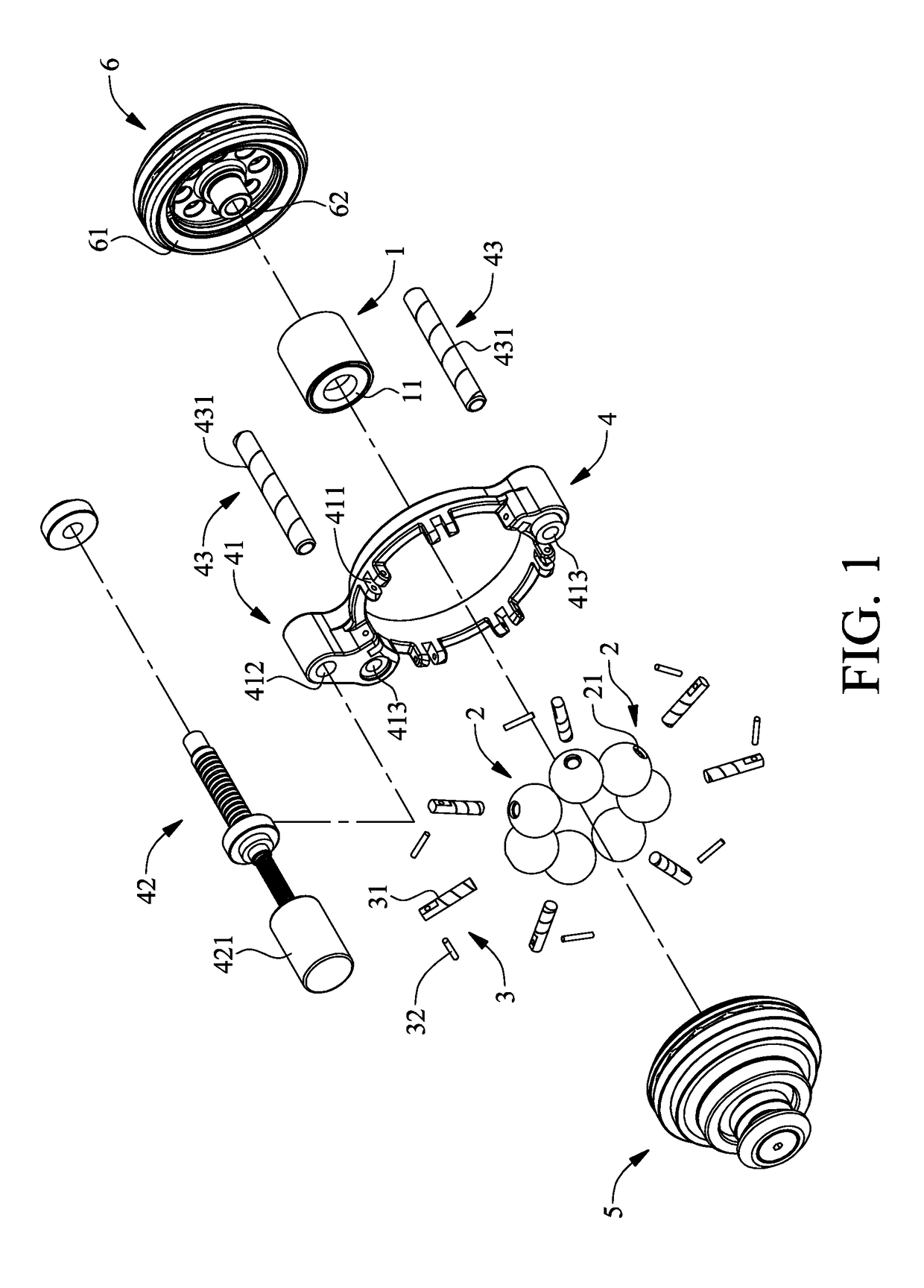 Linear gear shift mechanism