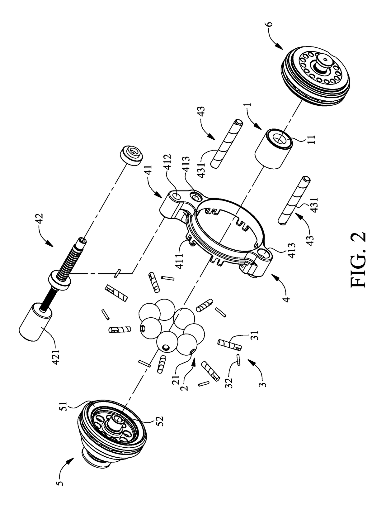 Linear gear shift mechanism