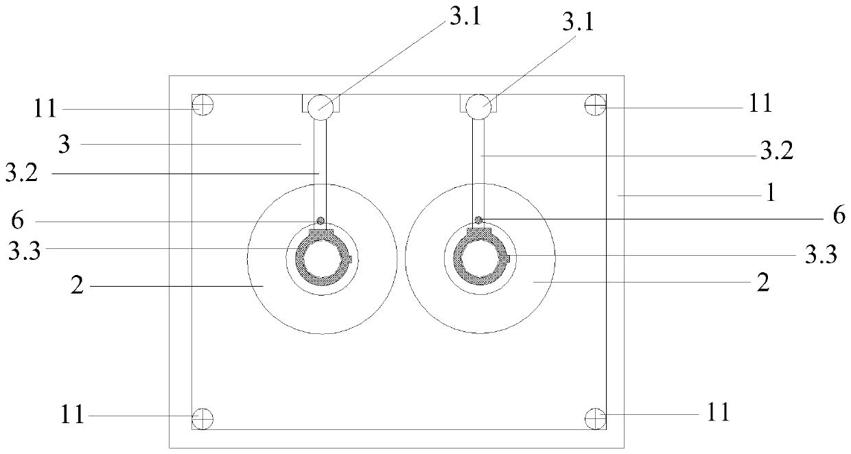 Thermostatic water bath test device for measuring cement density and test method thereof