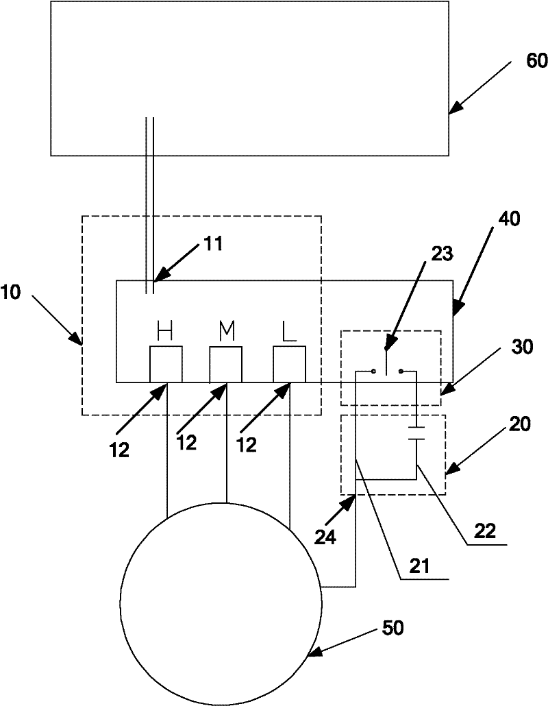Air conditioner, alternating current motor and speed adjusting device thereof