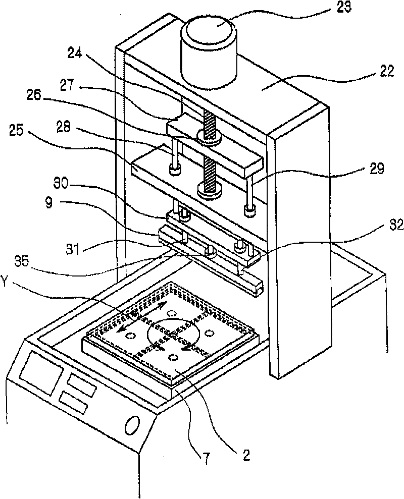 Brittle material breaking device