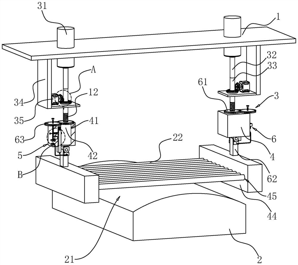 A prestressed intelligent tensioning system