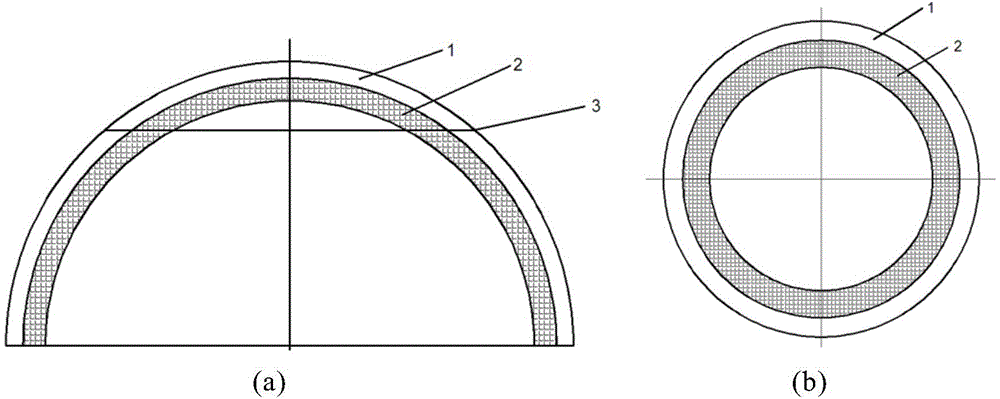 Method for detecting subsurface damage degree characterization parameters of spherical optical element