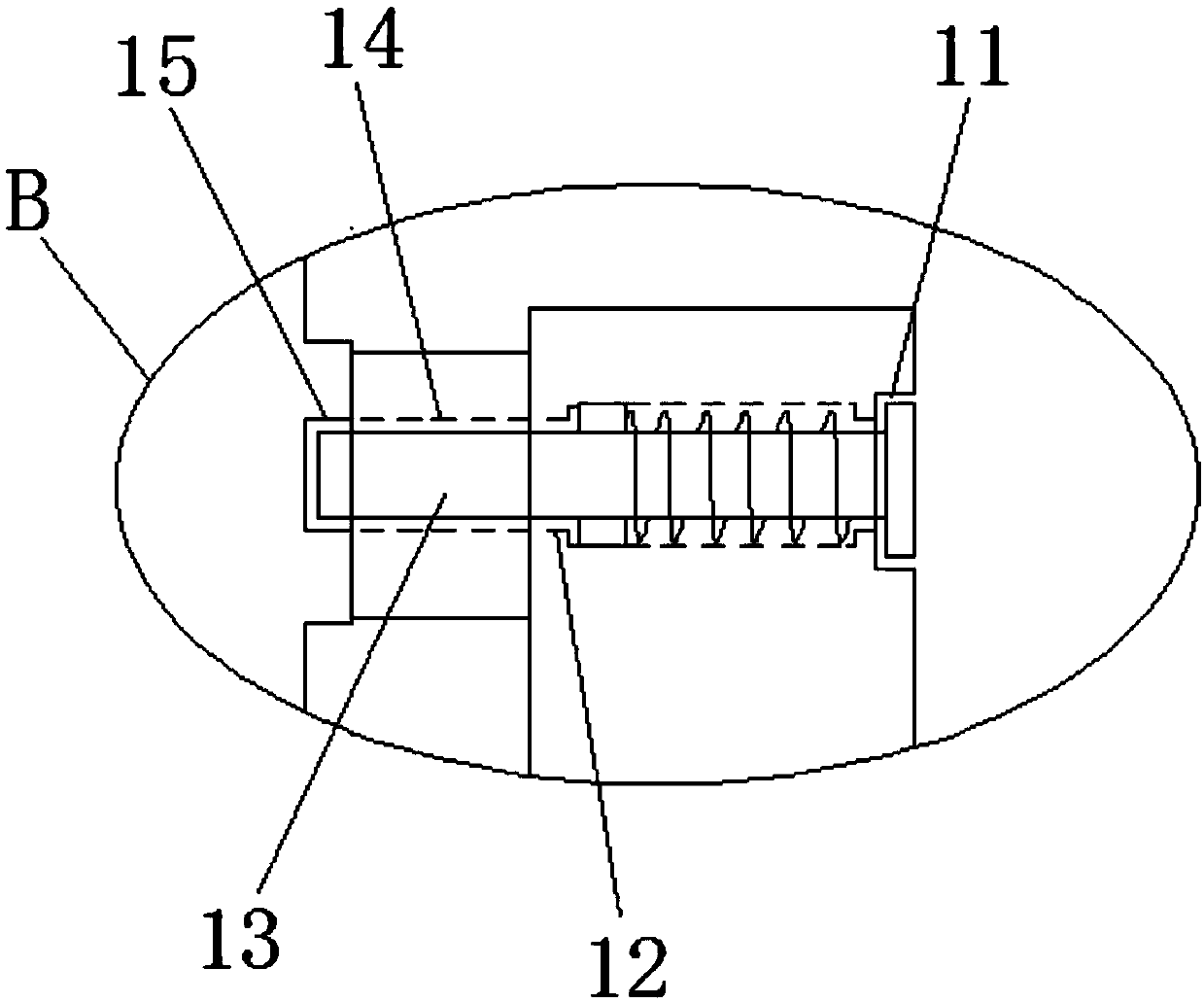 Mounting mechanism for heat exchange box used for communication equipment