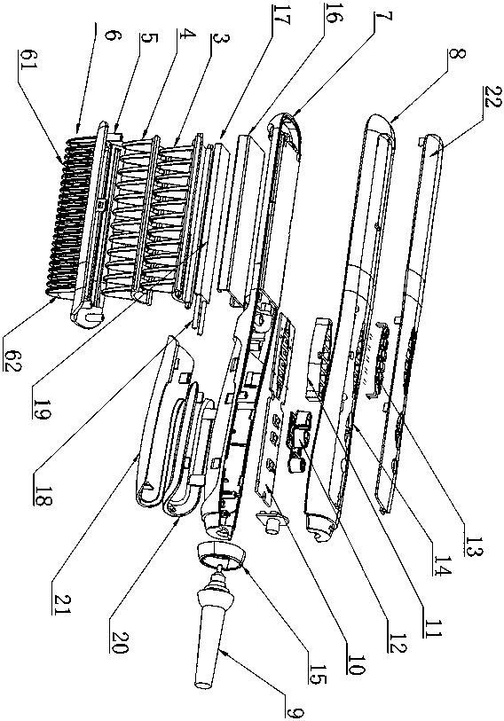 Electric Hair Straightening Comb