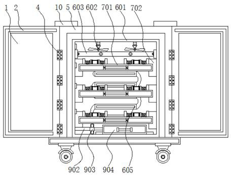 A water vapor-reducing storage device for super thermally conductive polymer materials