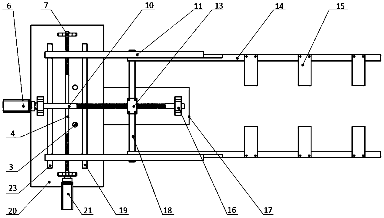 A three-degree-of-freedom multi-station stamping automatic feeding device