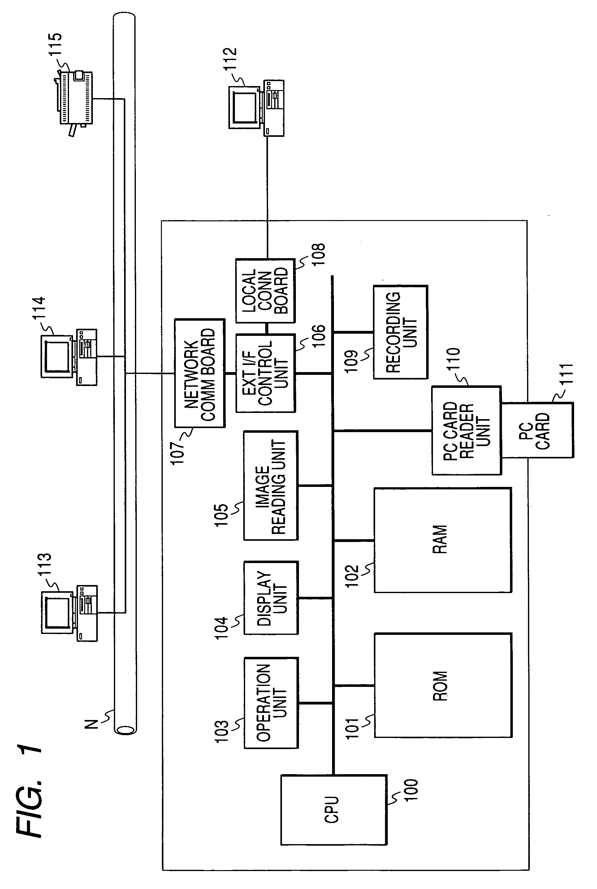 Image processing apparatus, control method for image processing apparatus and control program for image processing apparatus