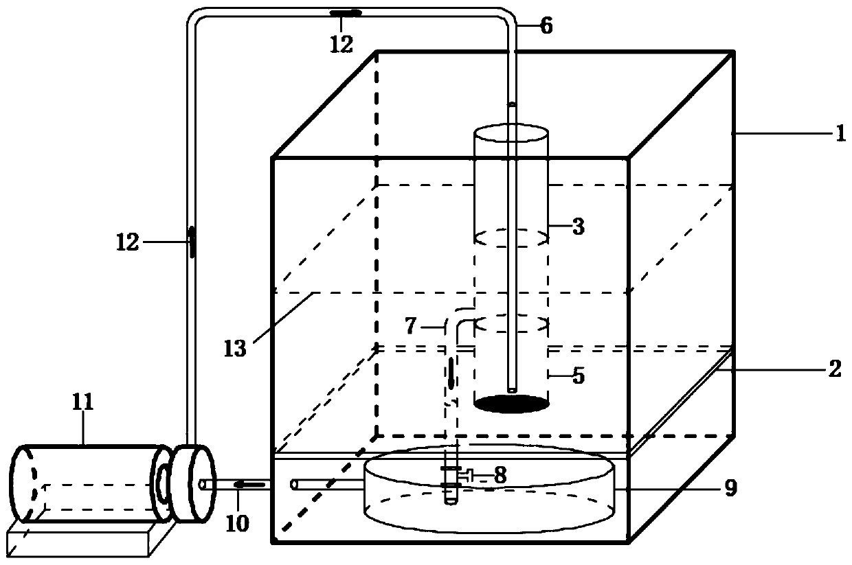 Device and method for removing clogging of tailings drainage and seepage facilities