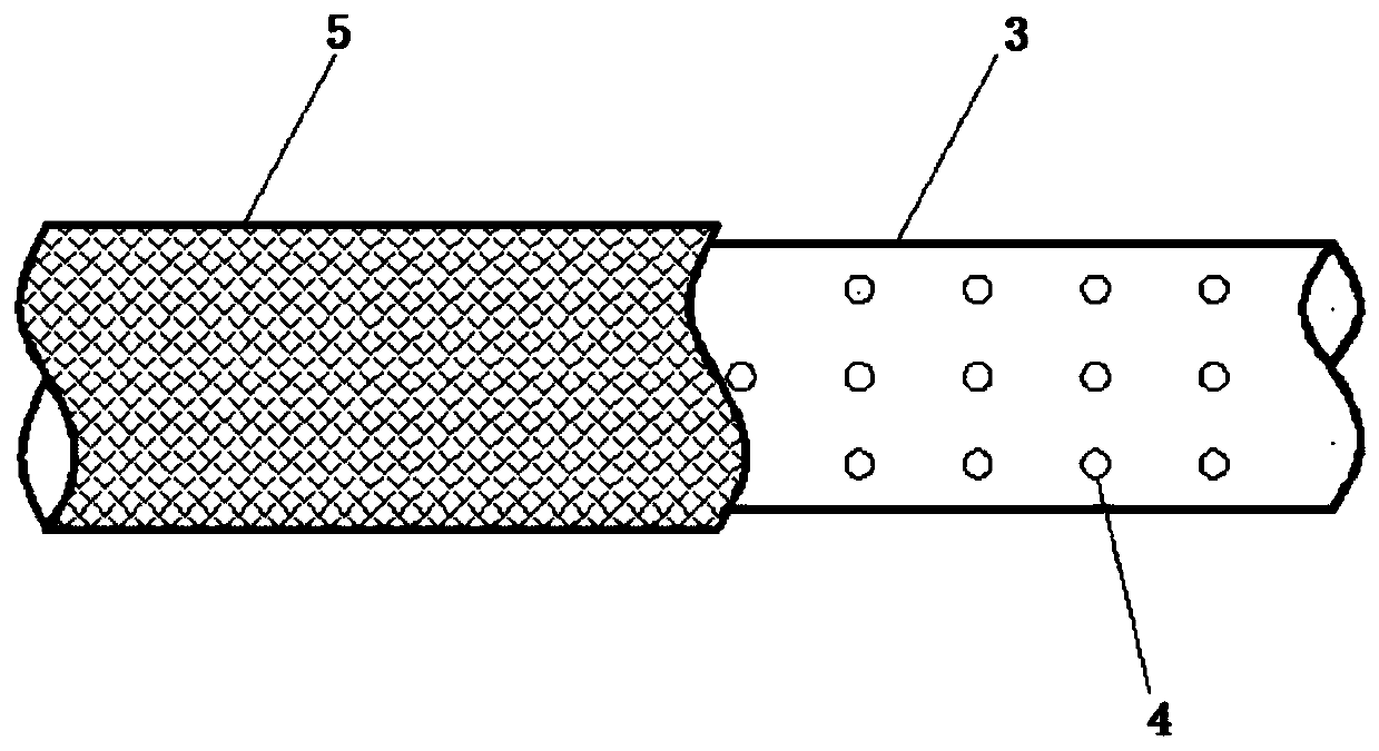 Device and method for removing clogging of tailings drainage and seepage facilities