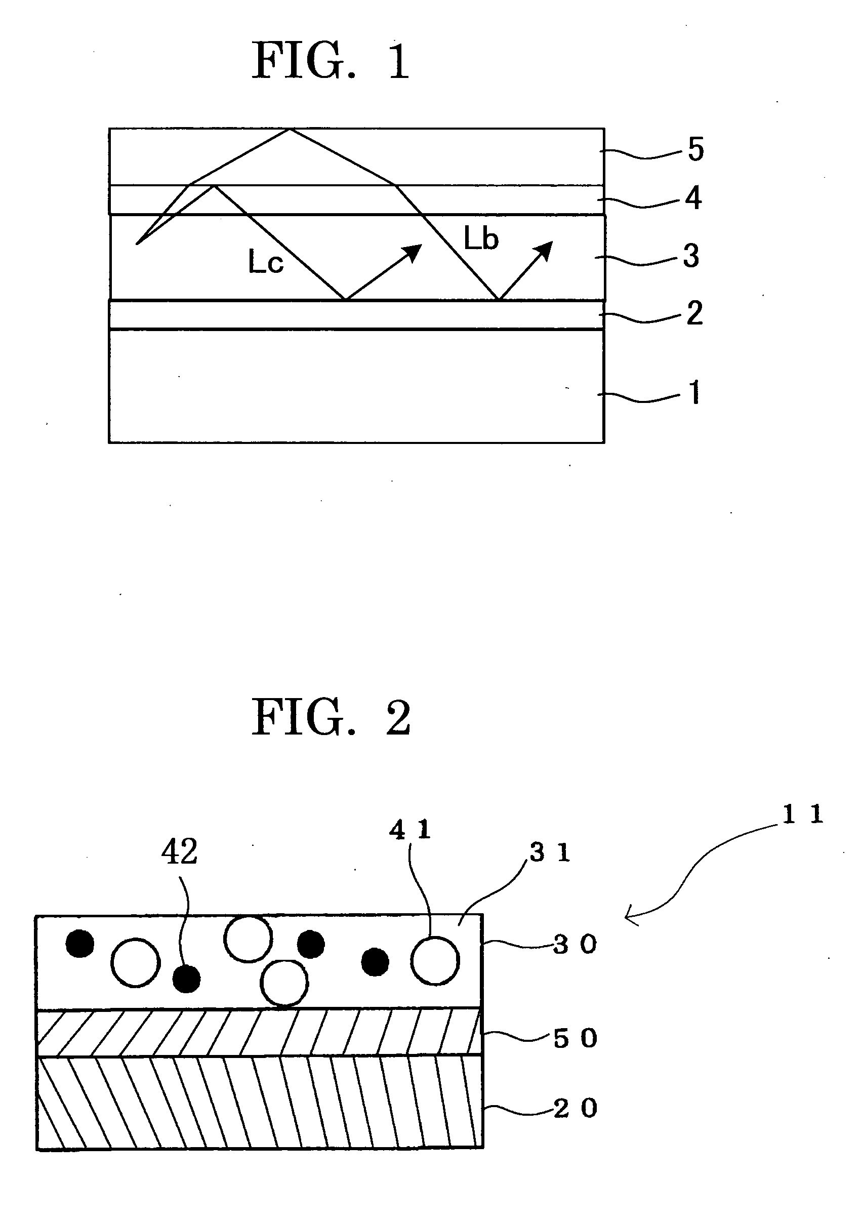 Optical member, and organic electroluminescence display device provided with the optical member