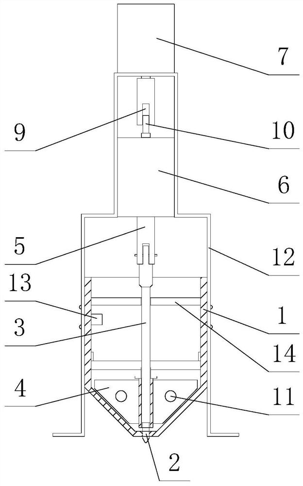 A quantitative feeder for powdery or tiny granular solids