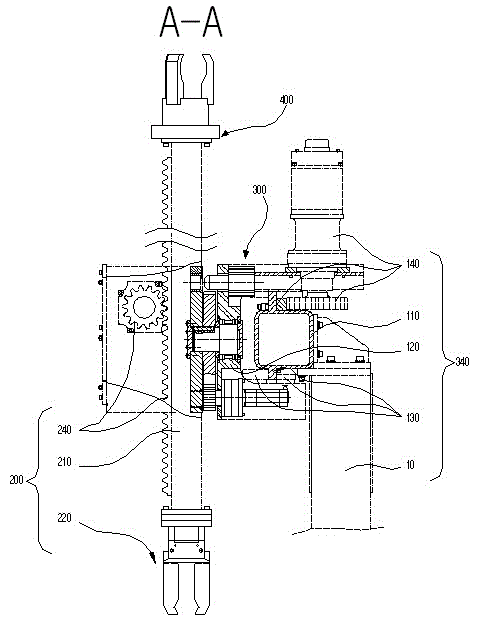 Fixture replacing device for industrial workpiece conveying device