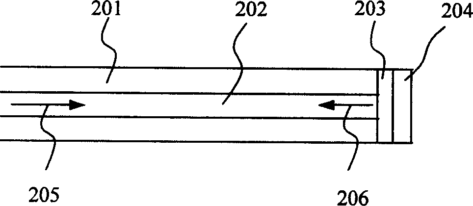 Optical fibre bending sensor for monitoring artificial cochlea electrode bending implantation and use thereof
