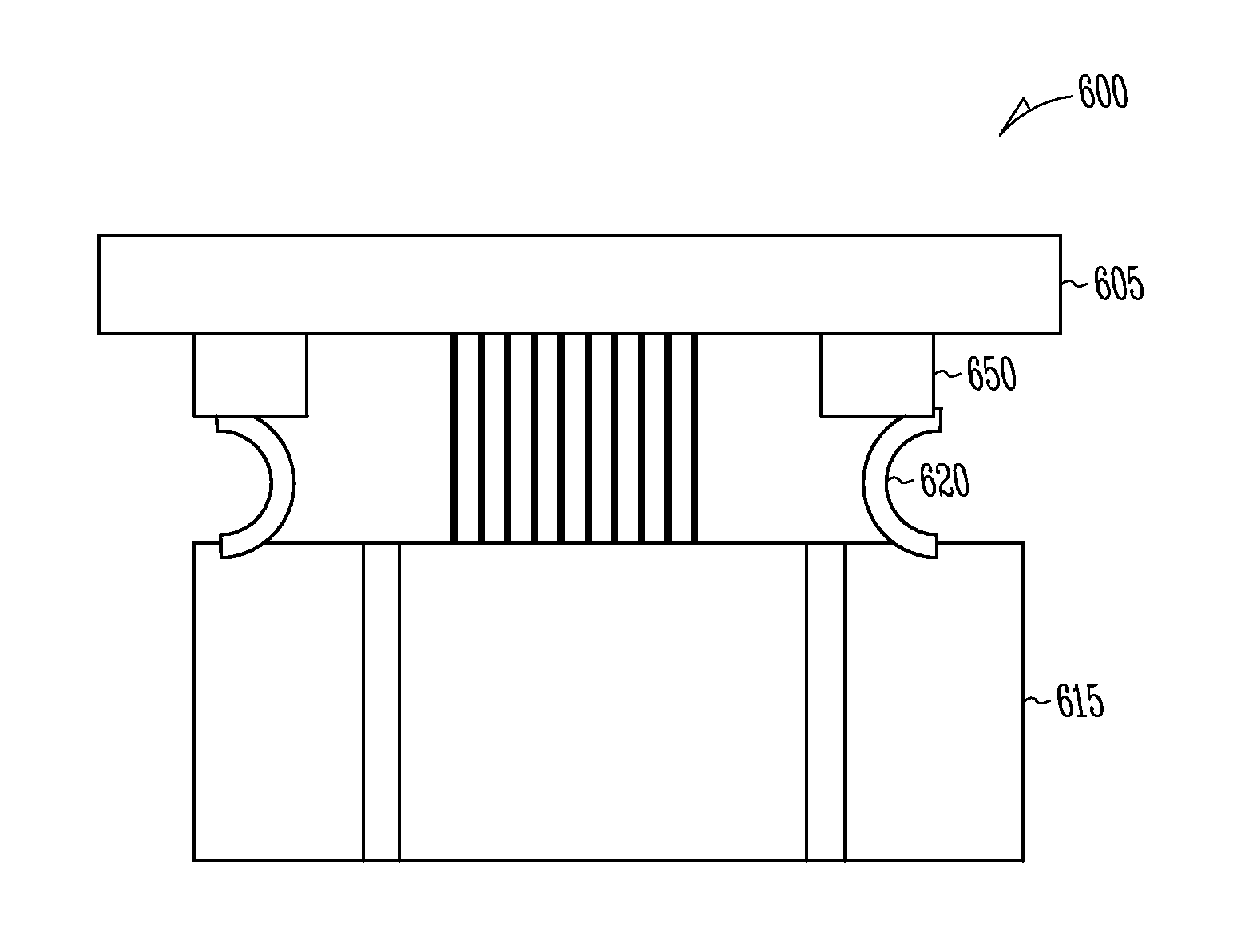 Seal method for direct liquid cooling of probes used at first level interconnect