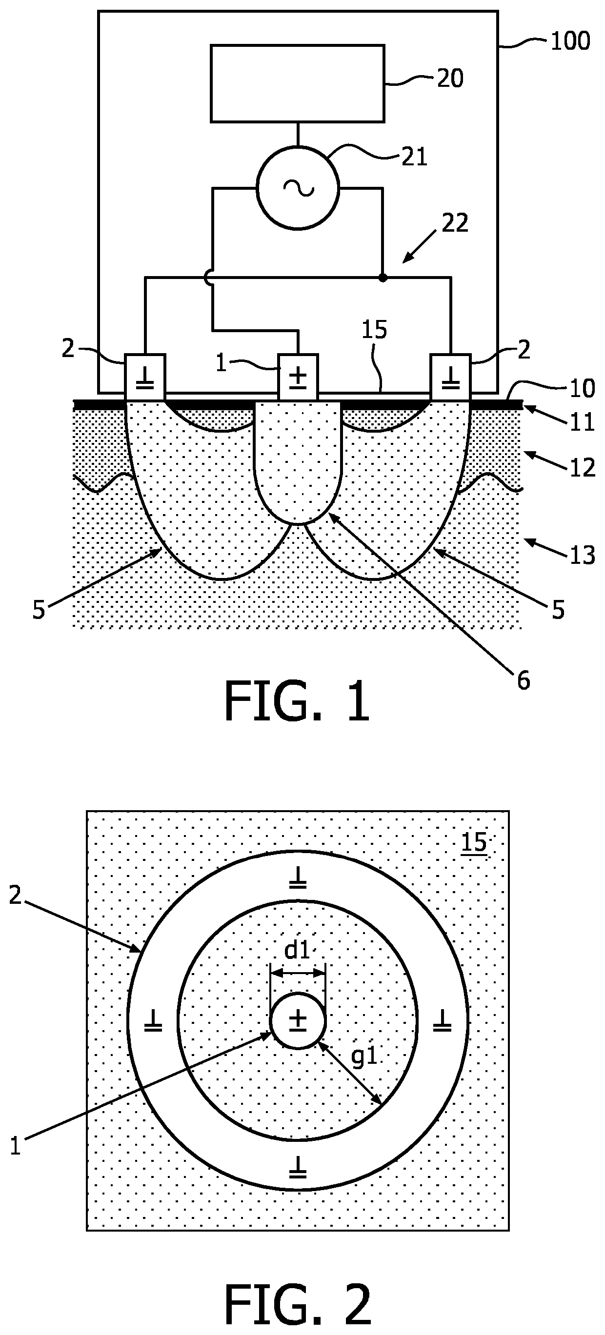 Device for radio-frequency skin treatment