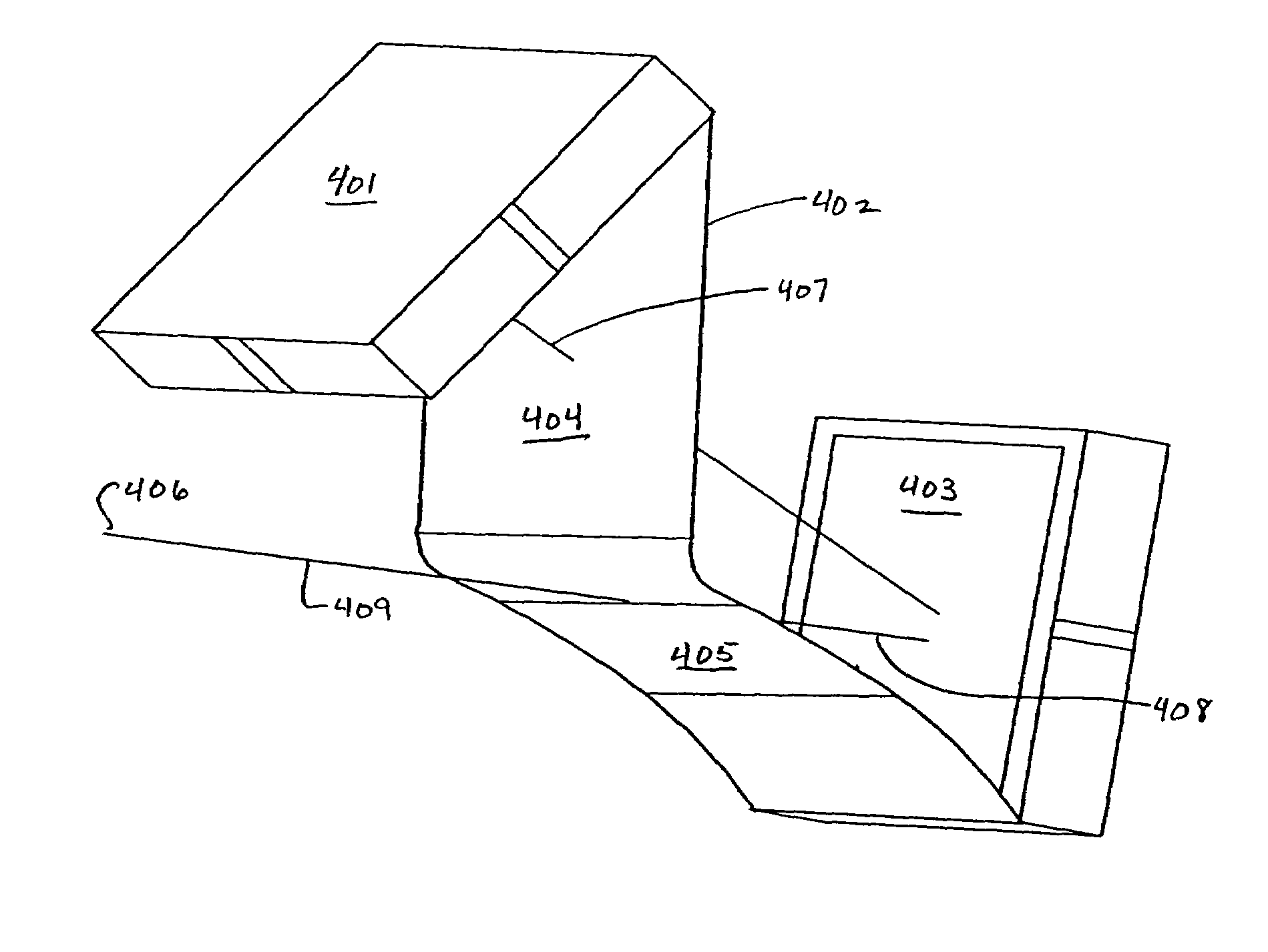Virtual mosaic wide field of view display system