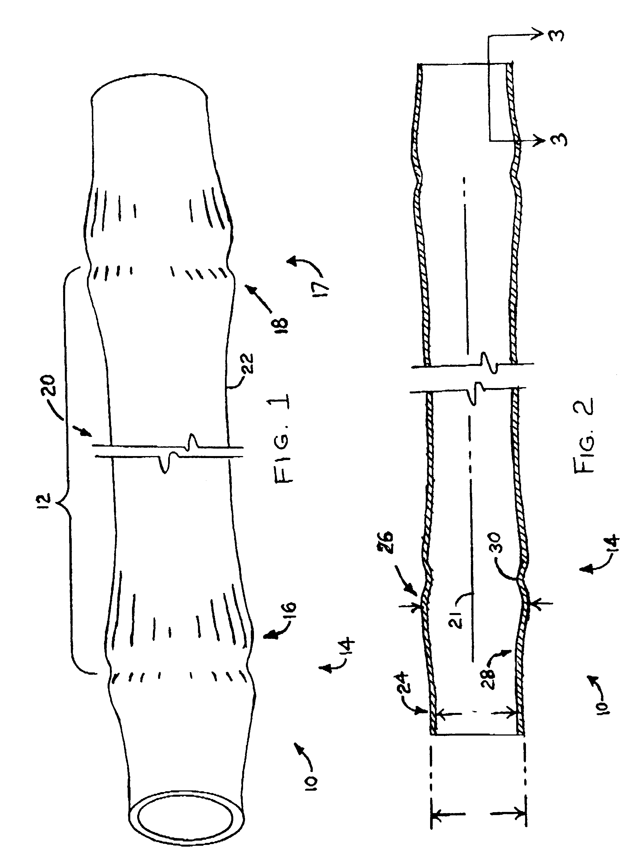 Tubular metallic simulated bamboo, method for manufacturing and articles fabricated therefrom