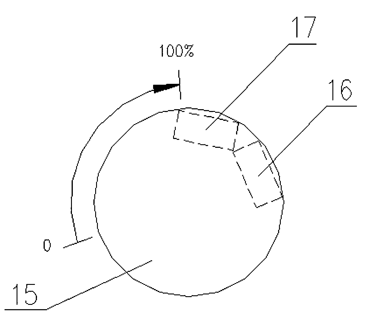 Non-disturbance ship main steam turbine control switchover system and switchover method