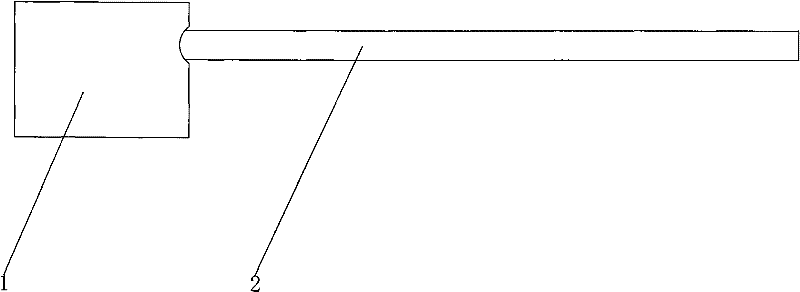 Method for producing medium and small aperture seamless steel tube by reducing and rolling hollow continuous cast tube blank