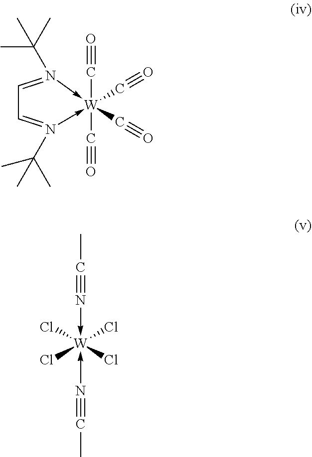 Fluorine free tungsten ald/cvd process