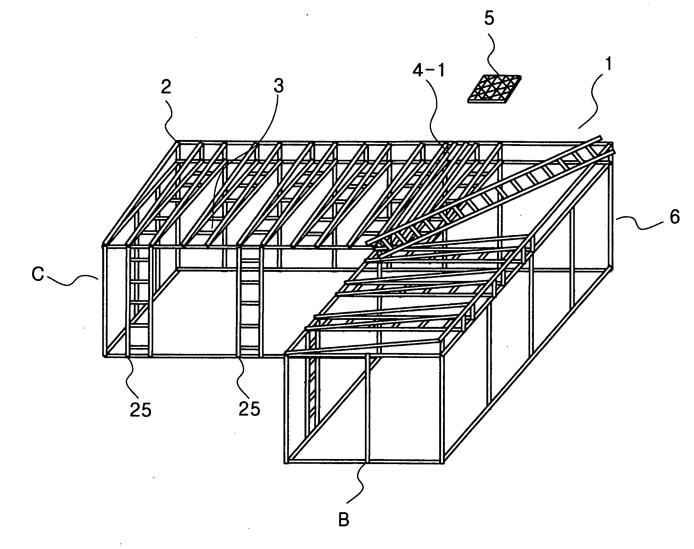 Super structure for roof patio solar plant (II)