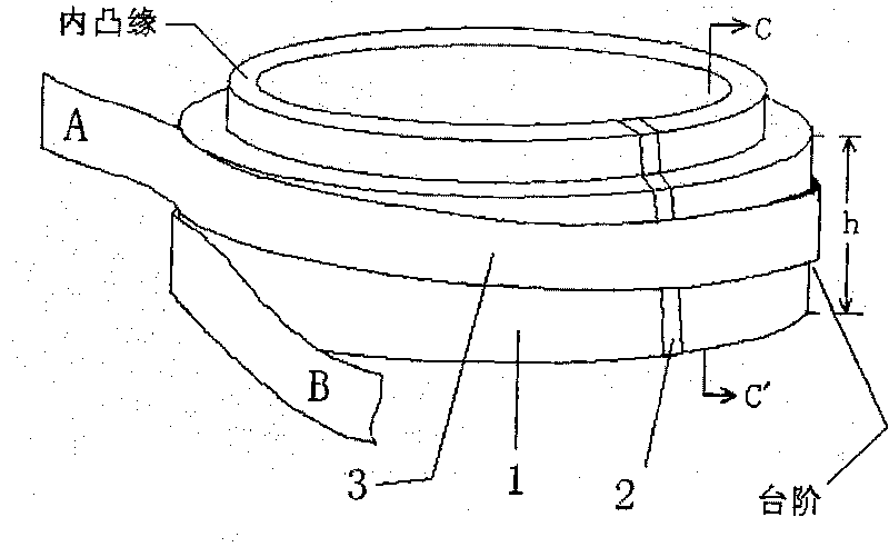 High temperature superconducting double-disk coil skeleton