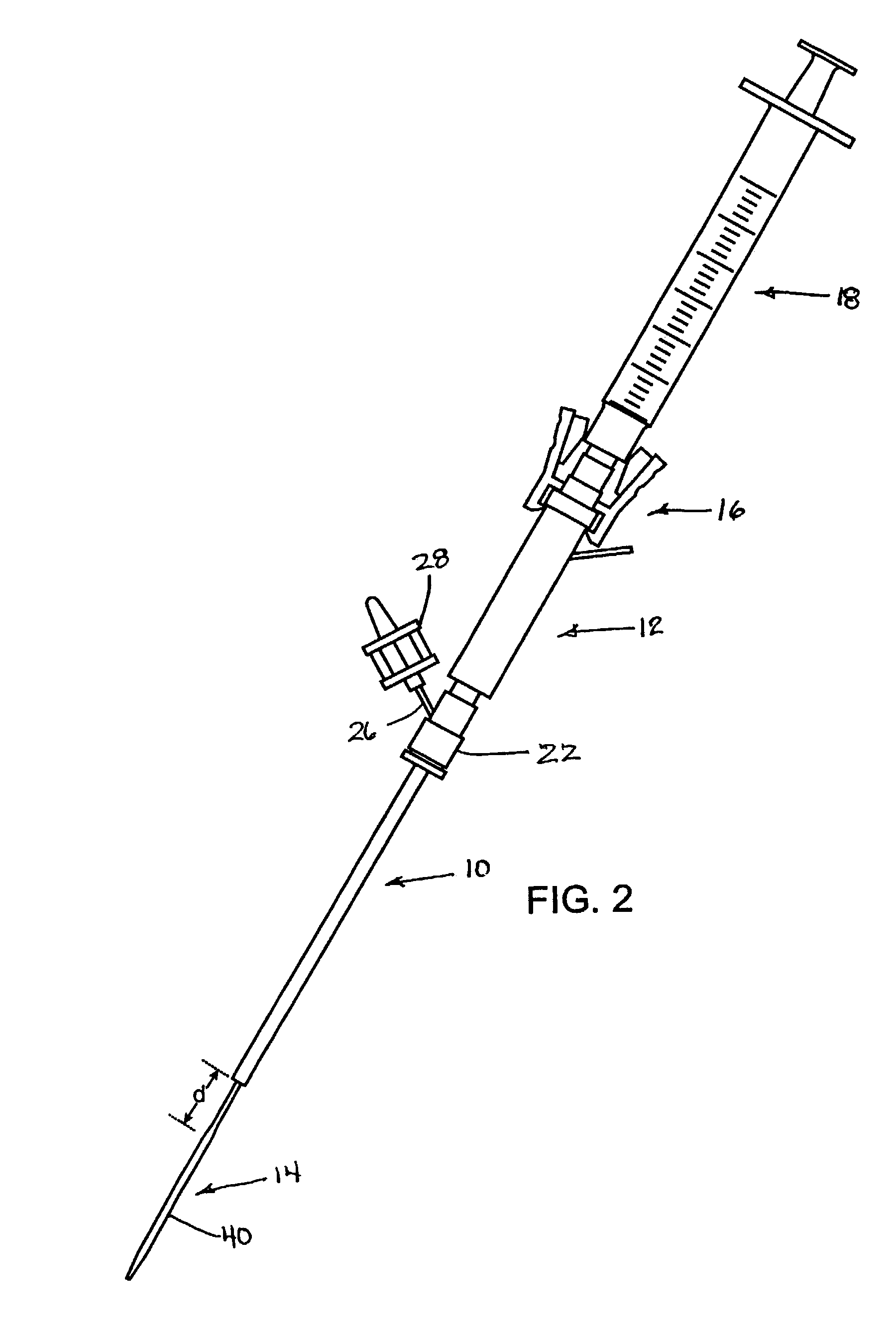 System and method for delivering hemostasis promoting material to a blood vessel puncture with a staging tube