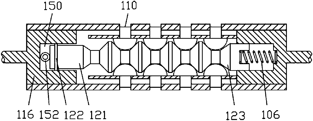 Cloth winding roller for ending stage of textile printing and dyeing