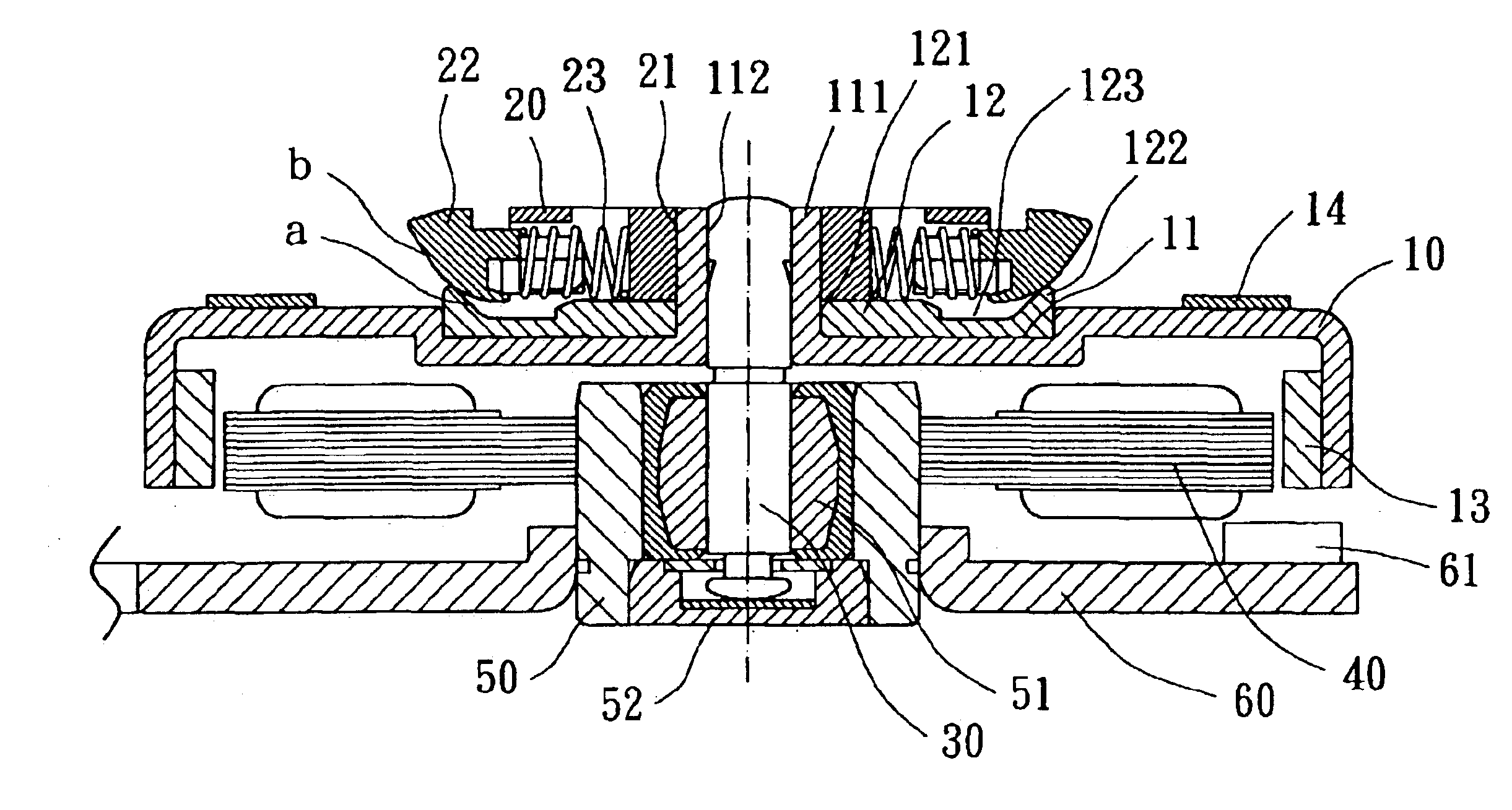 Disc carrier having a clamping device for use in an optical disc drive