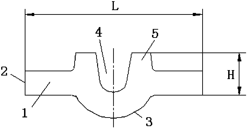 Method for freely forging casing elevator for petroleum drilling and production