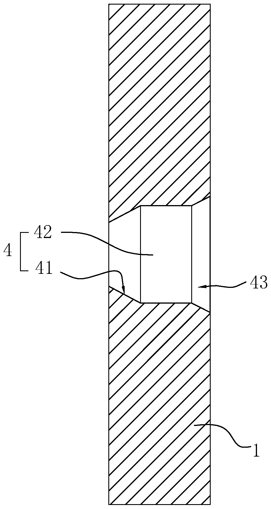 Inspection well flexible interface structure