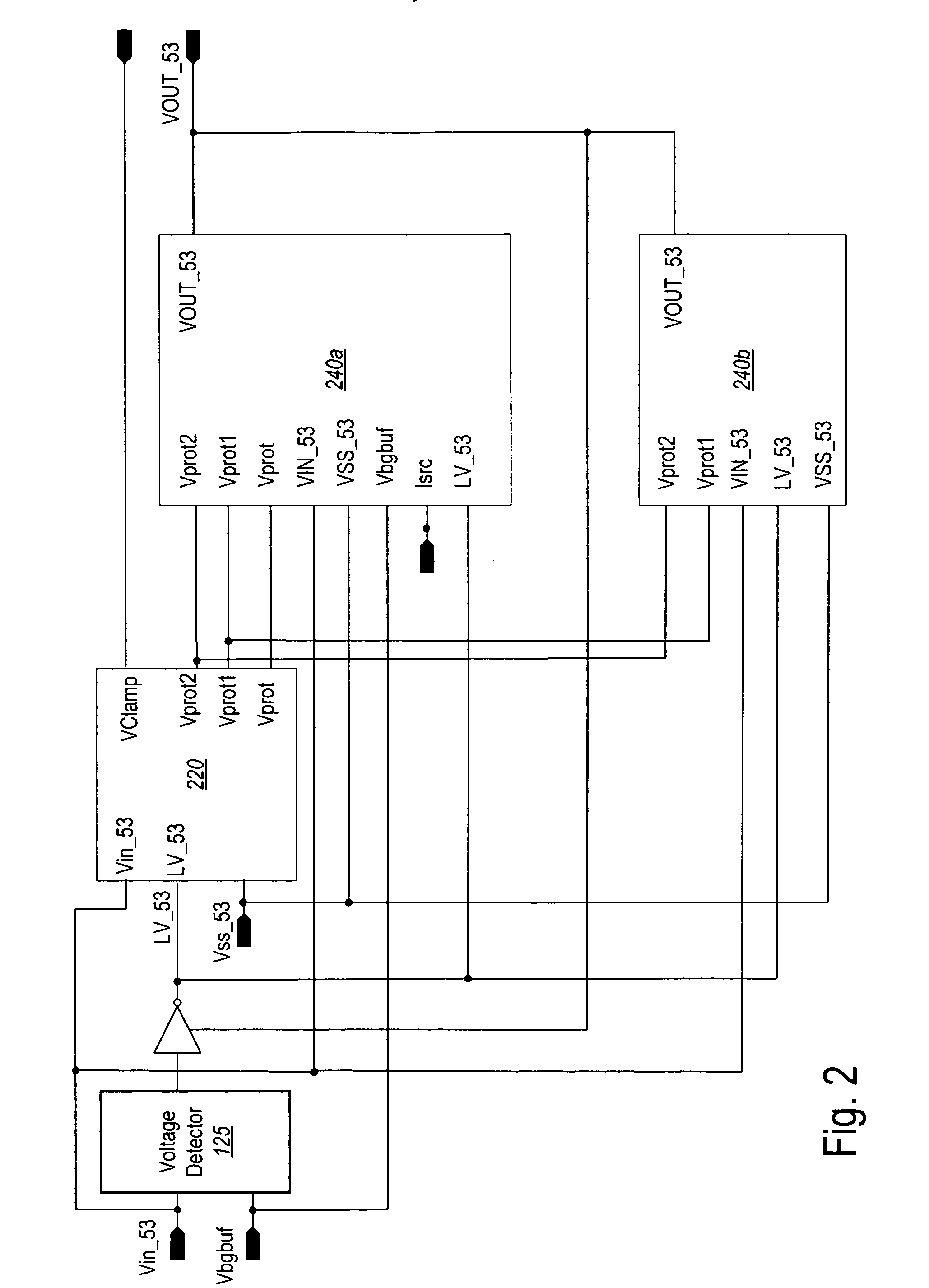 Voltage regulator with bypass mode