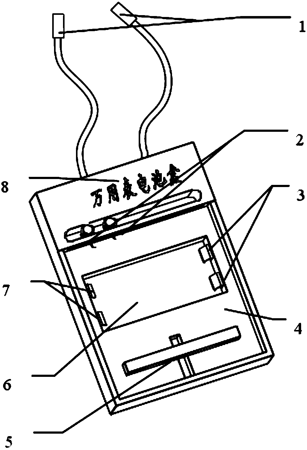 Universal meter battery box