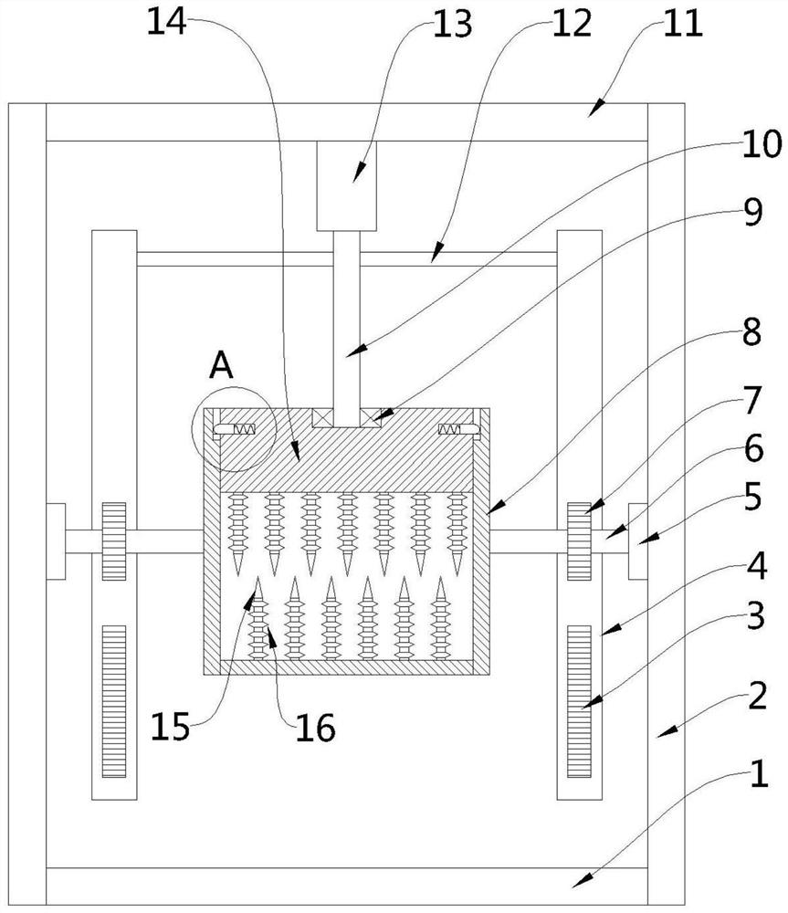 Tea seed crusher for tea oil processing