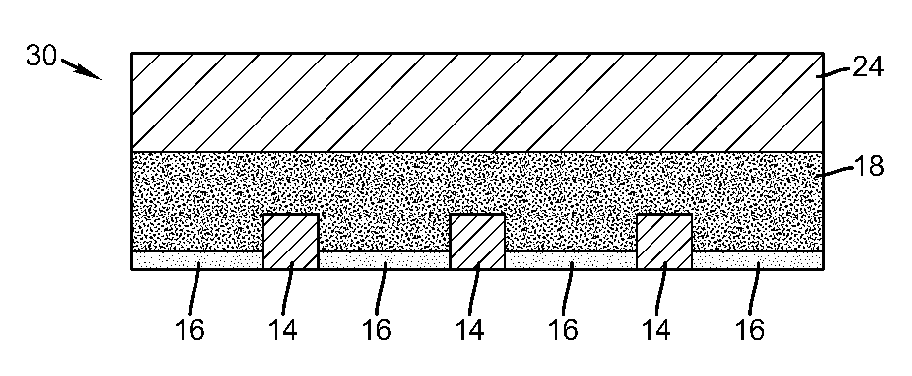 Article with metal grid composite and methods of preparing
