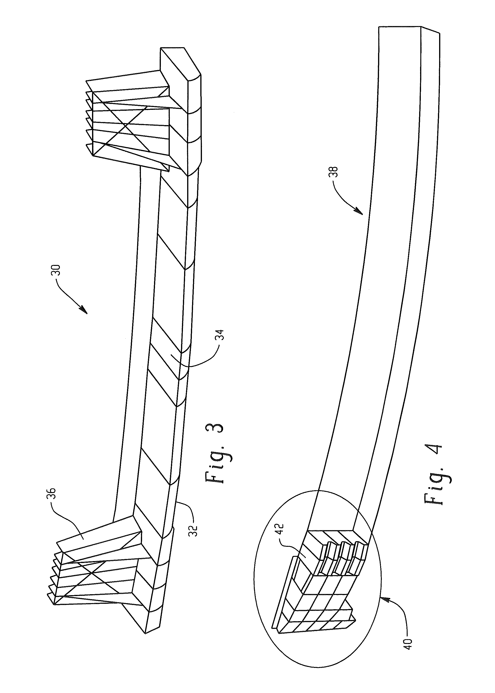 Reinforced plastic energy absorber system and methods of making the same