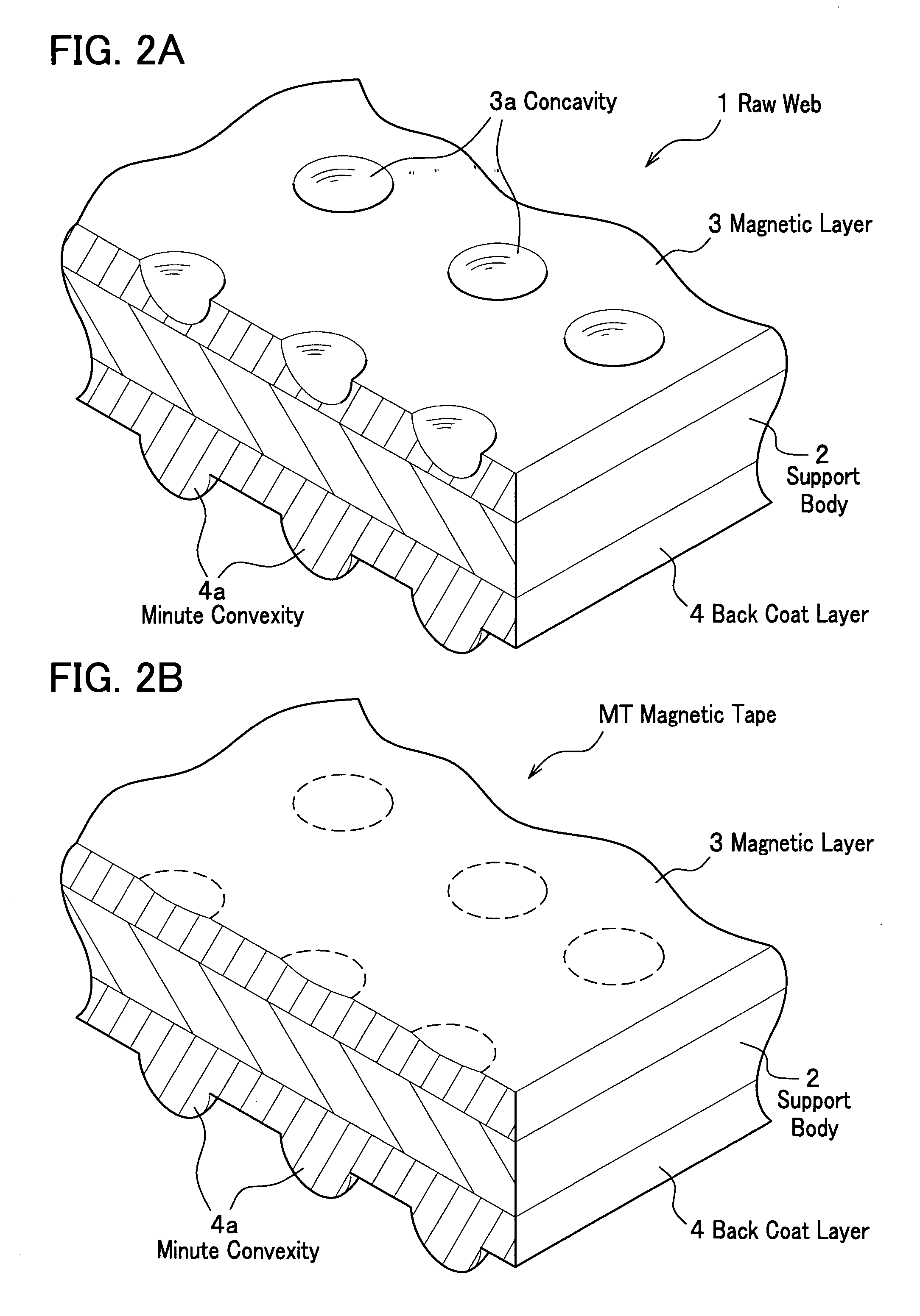 Tape-form recording medium and manufacturing method thereof