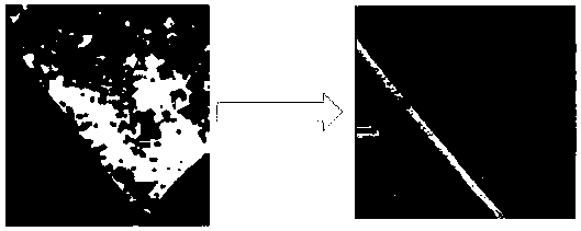 Method for judging material taking boundary of bucket wheel type material taking machine