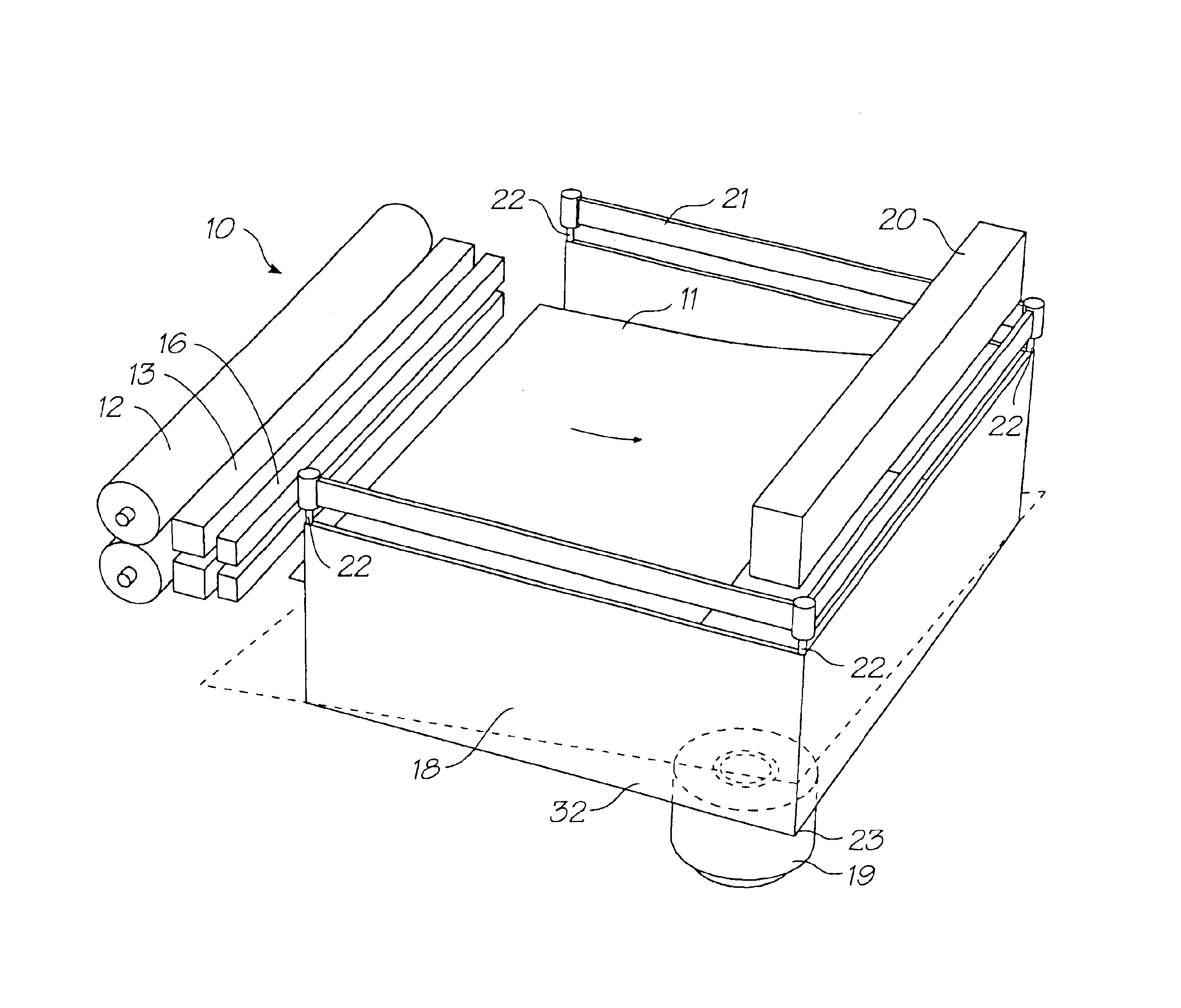Page binder with two part adhesive applicator
