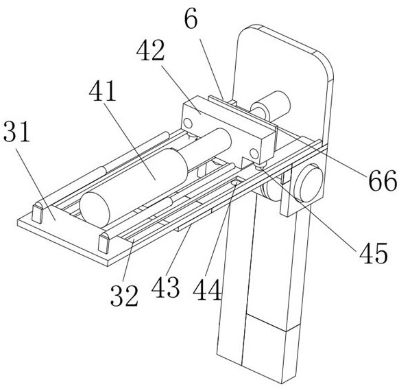 Adjustable concrete pump truck oil pipeline hoisting device