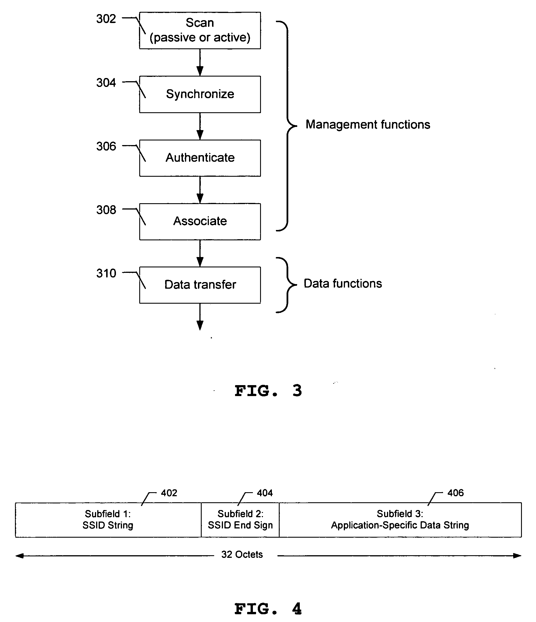System and method for broadcasting application-specific information in wireless local area networks