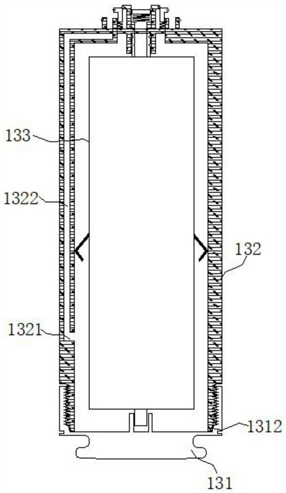 Water purification filter element and household water purifier