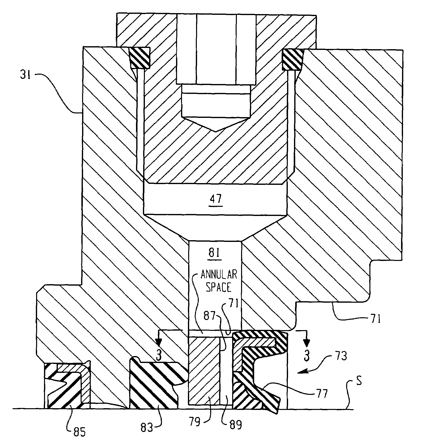 Vented high pressure shaft seal